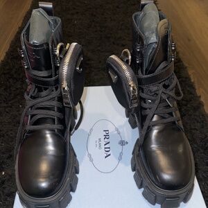 Prada Combat Boot